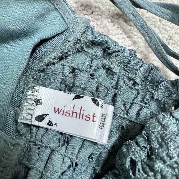 Wistlist Bralette Green Women’s Size Medium - Picture 9 of 10